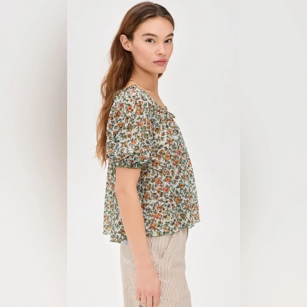 Free People Astra Peasant Top
